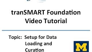 TUTORIAL:  Data Loading and Curation