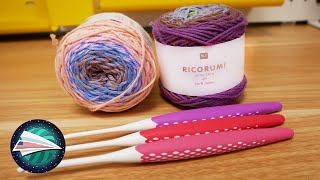 Ricorumi Spin Spin | Sweet Colorful Summer Idea | 100% Cotton | Summer Crocheting