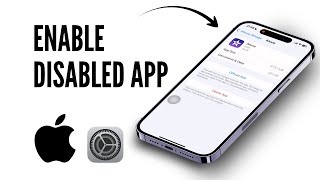 How to Enable Disabled Apps in iPhone Profile
