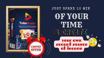 TubeRushr Review - ⚡️ INSTANT traffic solution, Secret YouTube + ChatGPT4 HACK