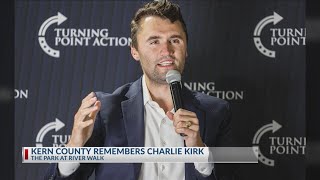 Kern County remembers Charlie Kirk in candlelight vigil Tuesday