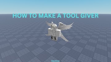 How to make a Tool Giver in Roblox Studio!