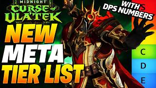 RATING M+ BEST DPS CLASSES IN MIDNIGHT NEW META! WoW Midnight DPS Tier List
