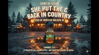 🔥 She Put the C Back in Country (Echo of Wheeler Walker Jr.) — Saint of Steam | Country Rap HD 🔥