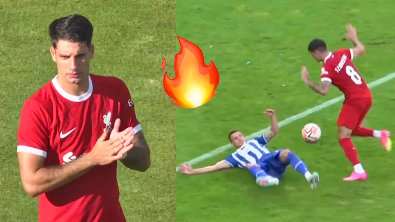 ⁣Dominik Szoboszlai vs Karlsruher | LIVERPOOL DEBUT | ALL SKILLS 🔥