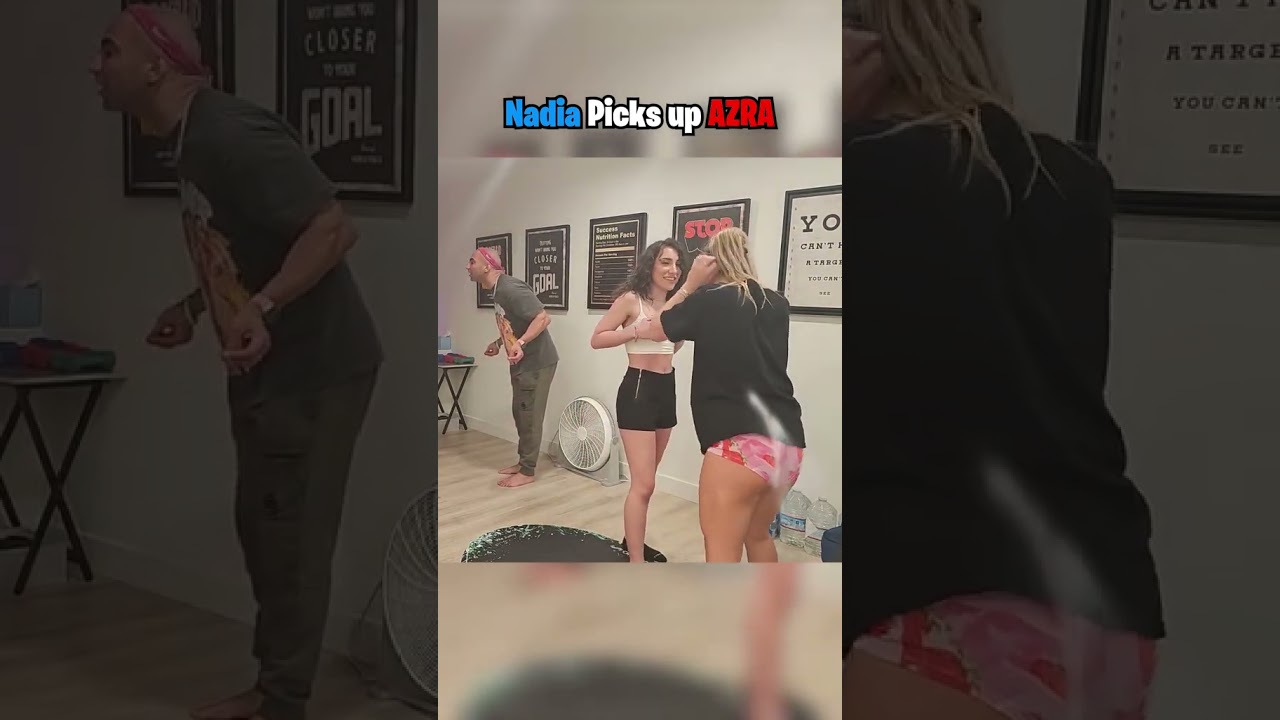 NADIA LIFTS UP AZRA🥵