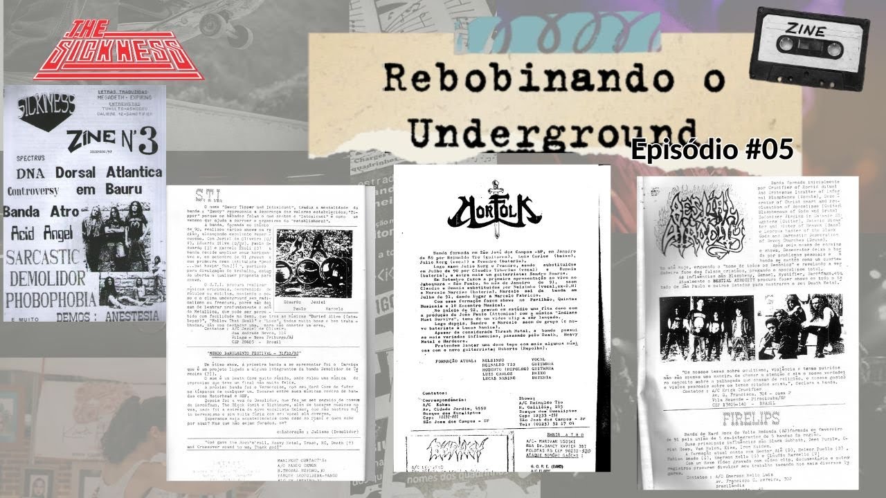 🔥 Rebobinando o Underground #5 – Morfolk, Bestial Atrocity, Firelips e STI 🔥