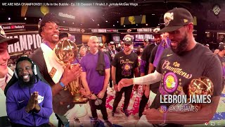 THIS MAKES ME HAPPY!!! WE ARE NBA CHAMPIONS!!! | Life in the Bubble - Ep. 18 / JaVale McGee Vlogs