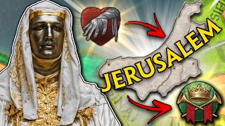 I Somehow SURVIVED LEPROSY and CONQUERED THE HOLY LAND as Baldwin the Leper in Crusader Kings 3! screenshot 5