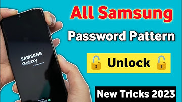 Unlock Samsung Mobile Password Pattern Lock  Without Data Loss | Unlock All Mobile