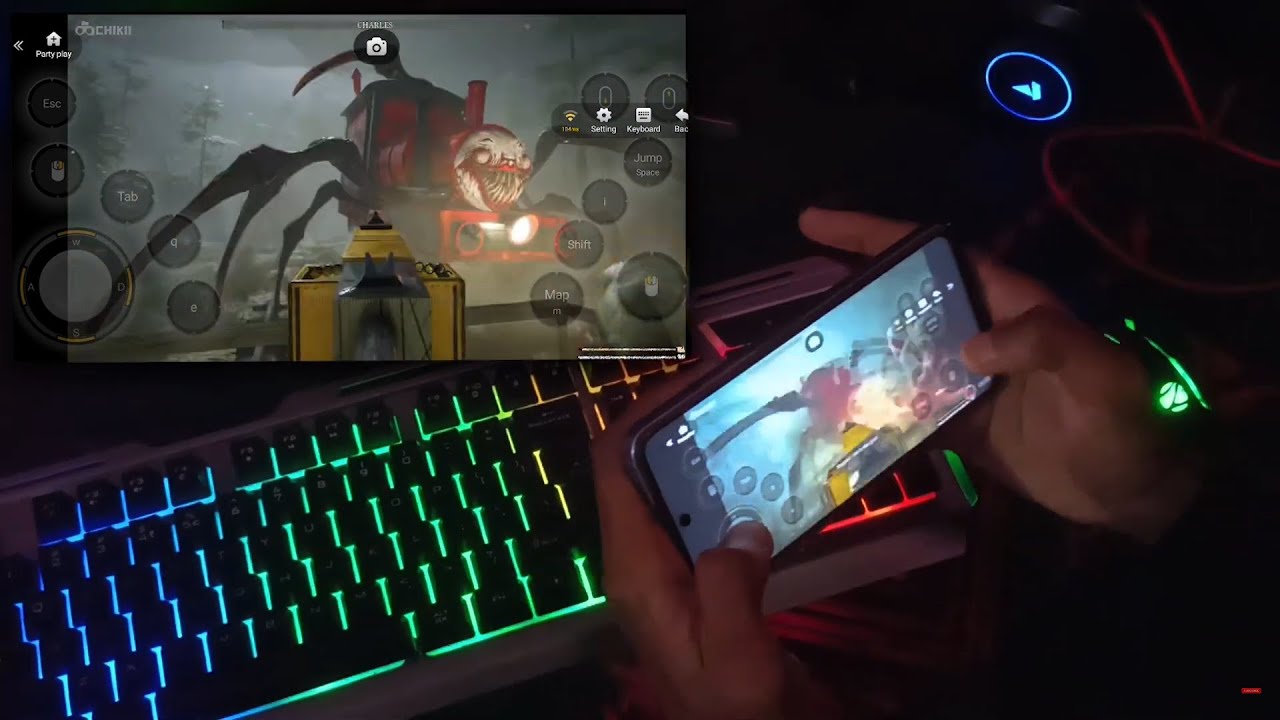 How To Play Choo Choo Charls In Mobile  #choochoocharles