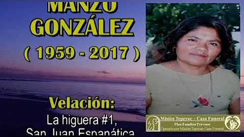 +SRA ANGELINA MANZO GONZLEZ q.e.p.d.