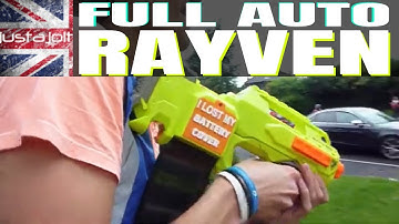 Full Auto Nerf Rayven: Britnerfer Interview - Andrew Aitchison Is A Genius! You Should See His Stuff