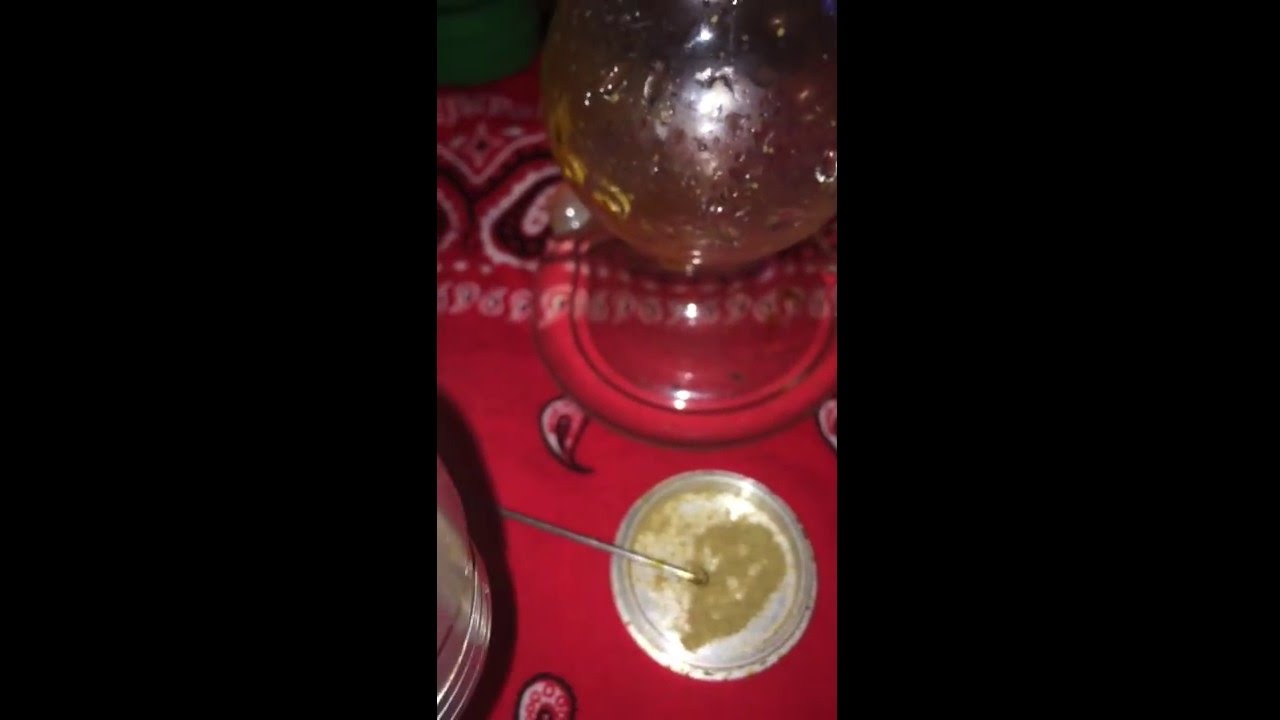 Dabbing wax BHO/keef