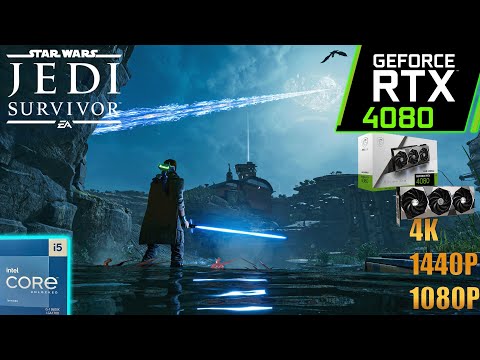 STAR WARS Jedi Survivor New patch 4  |RTX 4080+i5 13600K -4K-1440P-1080P