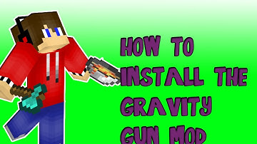 How to install the Gravity Gun Mod 1.6.4 Minecraft HD -EASY--