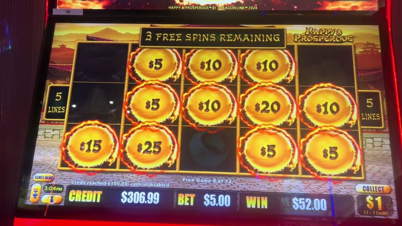 Nice little bonus in a bonus win on $5 bets