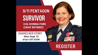 9/11 Pentagon Survivor Shares Her Story_Col Donna Fore USAF Retired