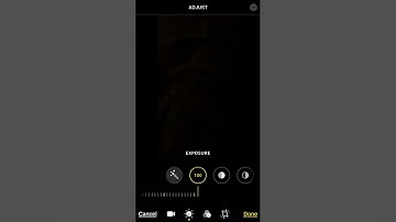 How to edit a dark video into visible [apple] [mobile]