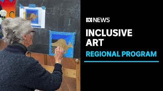 Inclusive arts program offering big break for regional artists living with a disability | ABC News