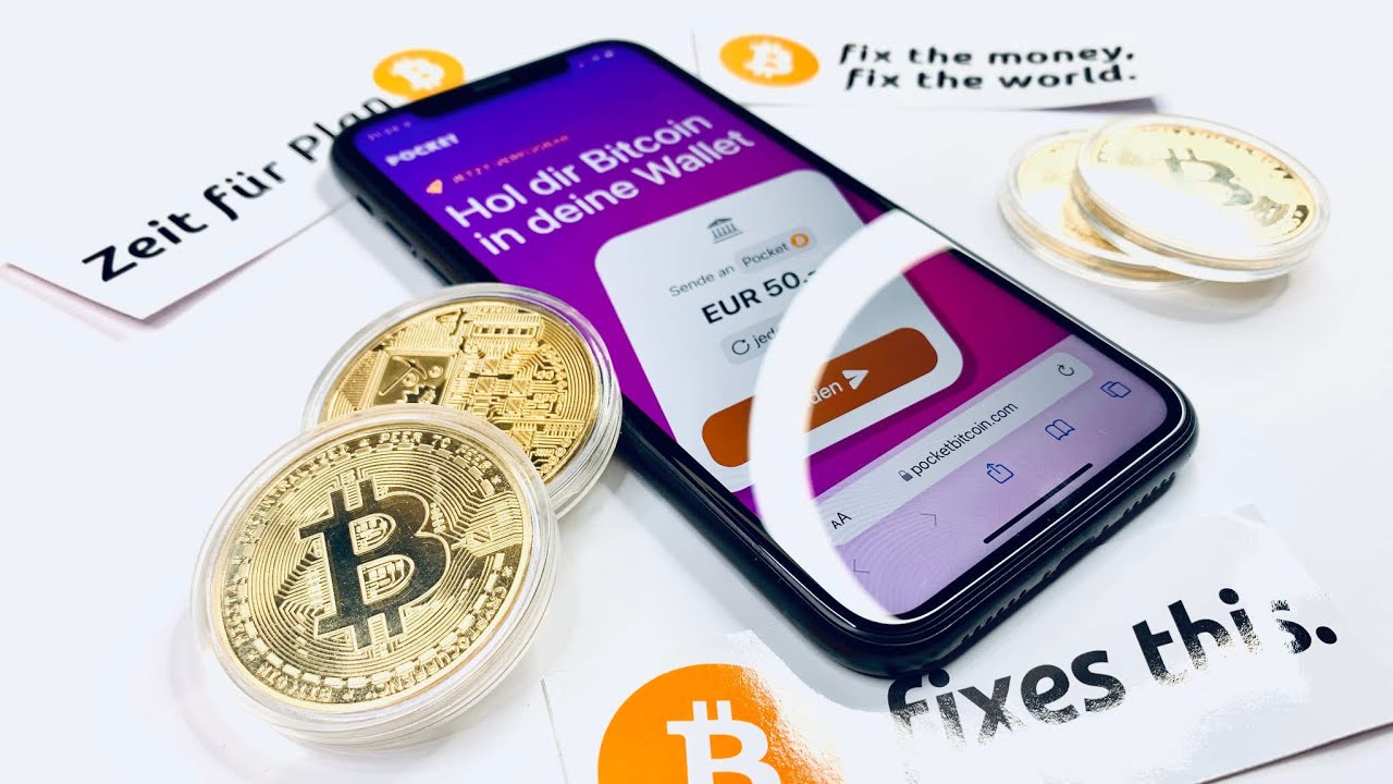 Bitcoin Sparplan mit dem iPhone