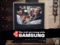 Vintage Samsung TV ad (1980's)