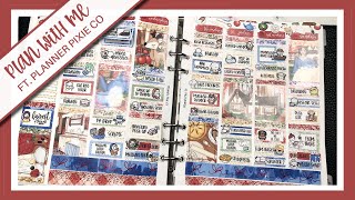 Plan With Me // Snow (Planner Pixie Co)