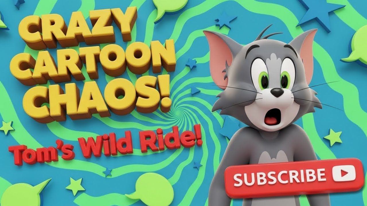 Tom Cartoon Fun Adventure 🐱✨ | Funny Kids Cartoon Video