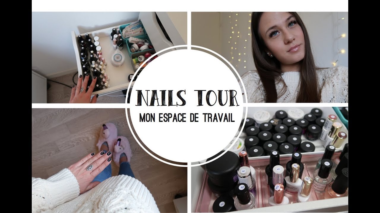 NAILS TOUR ⎥ Je vous montre mon rangement !