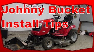 Johnny Bucket Install Tips And Demonstration