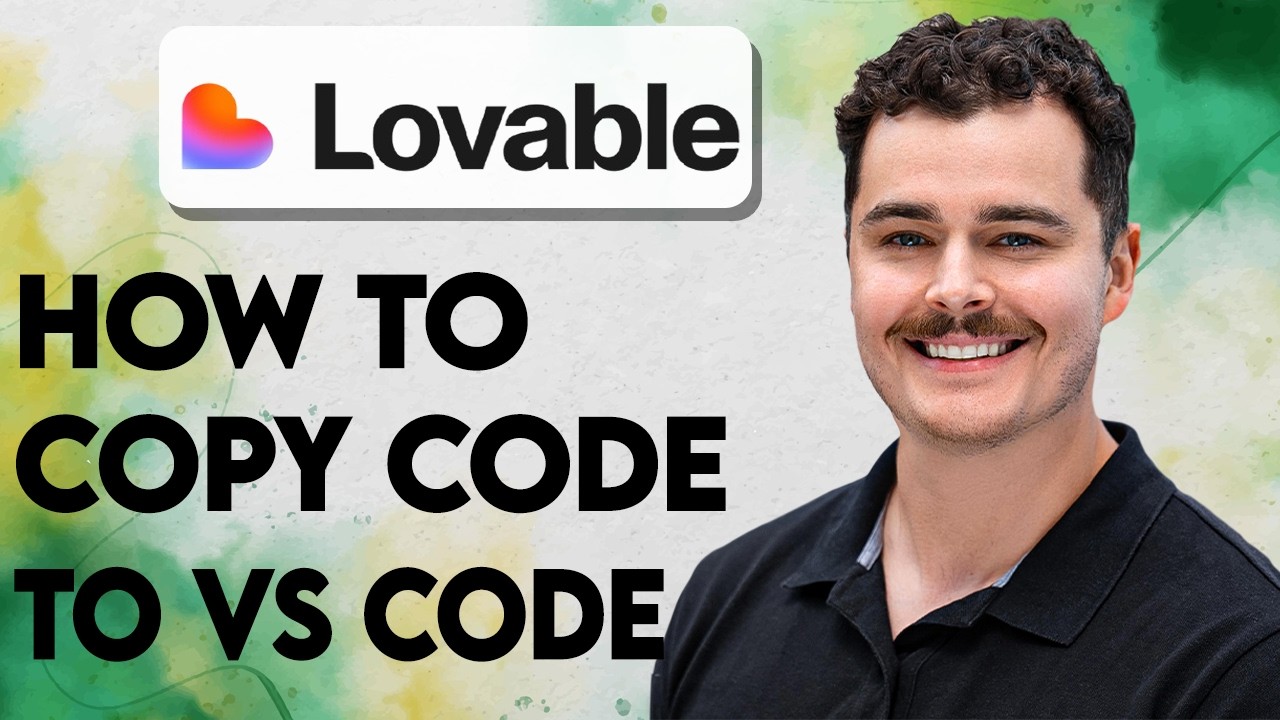 How To Copy Code From Lovable Ai To Vs Code [2026 Guide] - YouTube