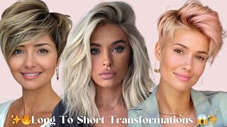 Watch Her Enter Her Short Hair Era  | 2024 Trending Haircut Ideas