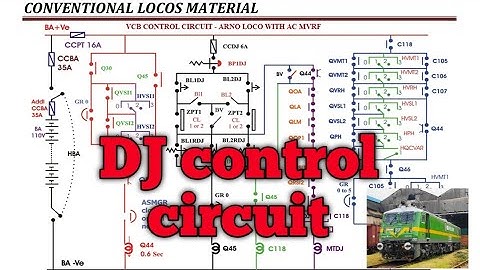 DJ control circuit for ARNO loco | detailed explanation about dj circuit | Railway Talks |