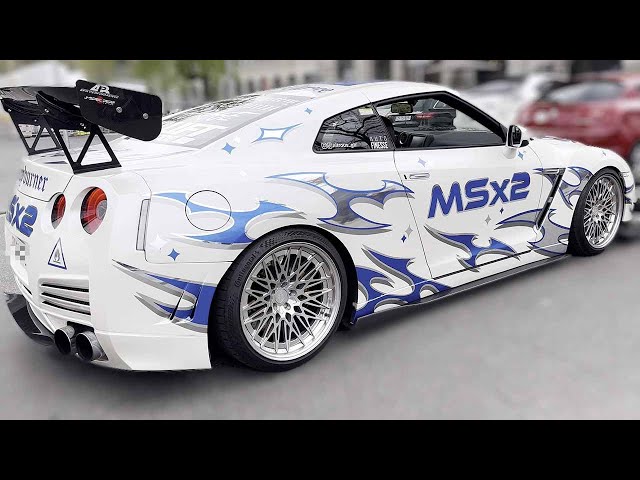 Wild Custom Nissan GT-R R35 MSX2 Build Stuns in Zurich Downtown
