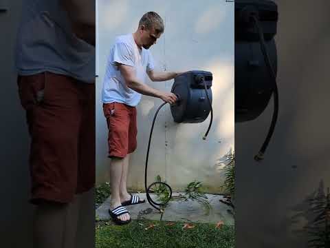 How to install a hose reel #shorts
