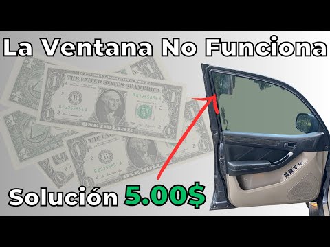 La Ventana del Auto No Sube Ni Baja (Truco Rápido)