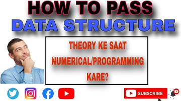 How to pass Data Structure | Sem-III Comps/AI:ML/DS | MUSA | Mumbai University