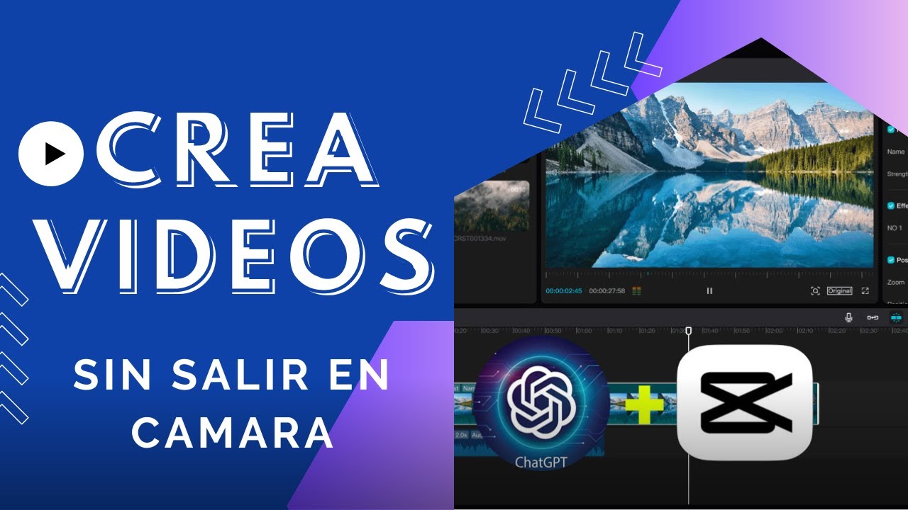 🎥Crea Videos sin salir en cámara 🔴 ChatGPT + CapCut | Tutorial paso a ...