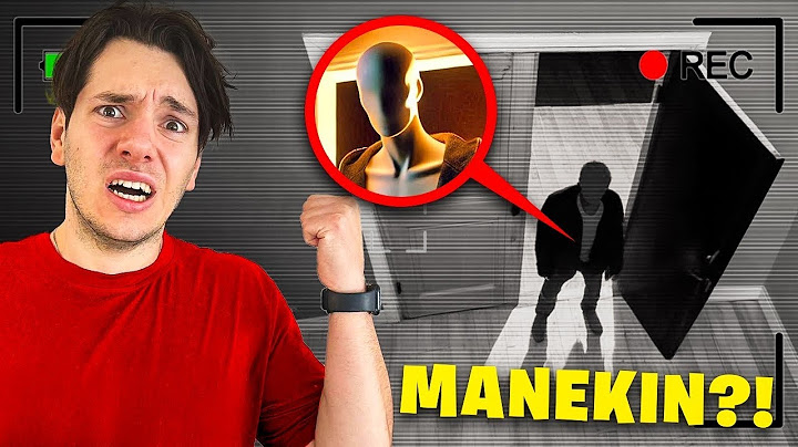CZLOWIEK MANEKIN NAGRANY W MOIM DOMU!