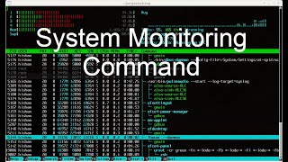 Linux System Monitoring Commands || Linux System Administration 02 | Bangla Tutorial.