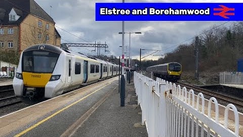 Trains At Elstree and Borehamwood, ft. Hull Trains Diversions