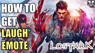 HOW TO GET THE EMOTE LAUGH IN LOST ARK - LOST ARK TIPS & TRICKS
