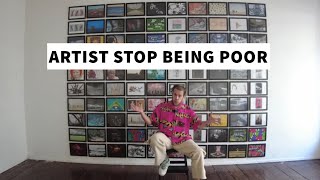 100 Artworks by 57 artists -Artists Stop Being Poor
