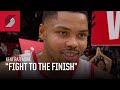 Kent Bazemore Fight To The Finish Trail Blazers Vs Timberwolves 