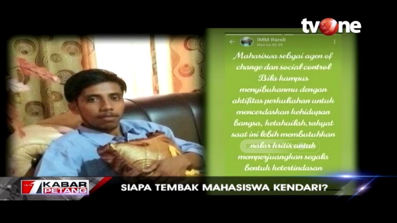 tv one live streaming free Laporan Utama tvOne: Siapa Tembak Mahasiswa Kendari? (4/10/2019)