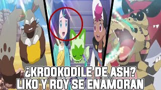 LIKO Y ROY SE ENAMORAN!!? | EL KROOKODILE DE ASH DESTRUYE TODO!!? | POKEMON HORIZONTES CAPITULO 37