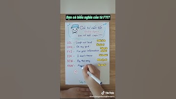 Các bạn giải mã được bao nhiêu trong các chữ viết tắt này 🧐 #kienguru #dcgr #learnontiktok #onhavan