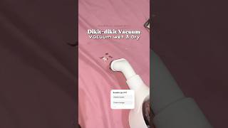 Dikit2 vacuum soalnya simple😩🤏🏻  #vacuumcleaner #vacuumcleanerreview #vacuumportable