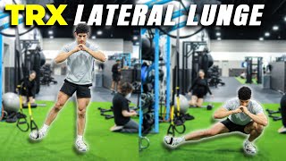 HOW TO: TRX Lateral Lunge | BEST GUIDE | + Advanced Techniques