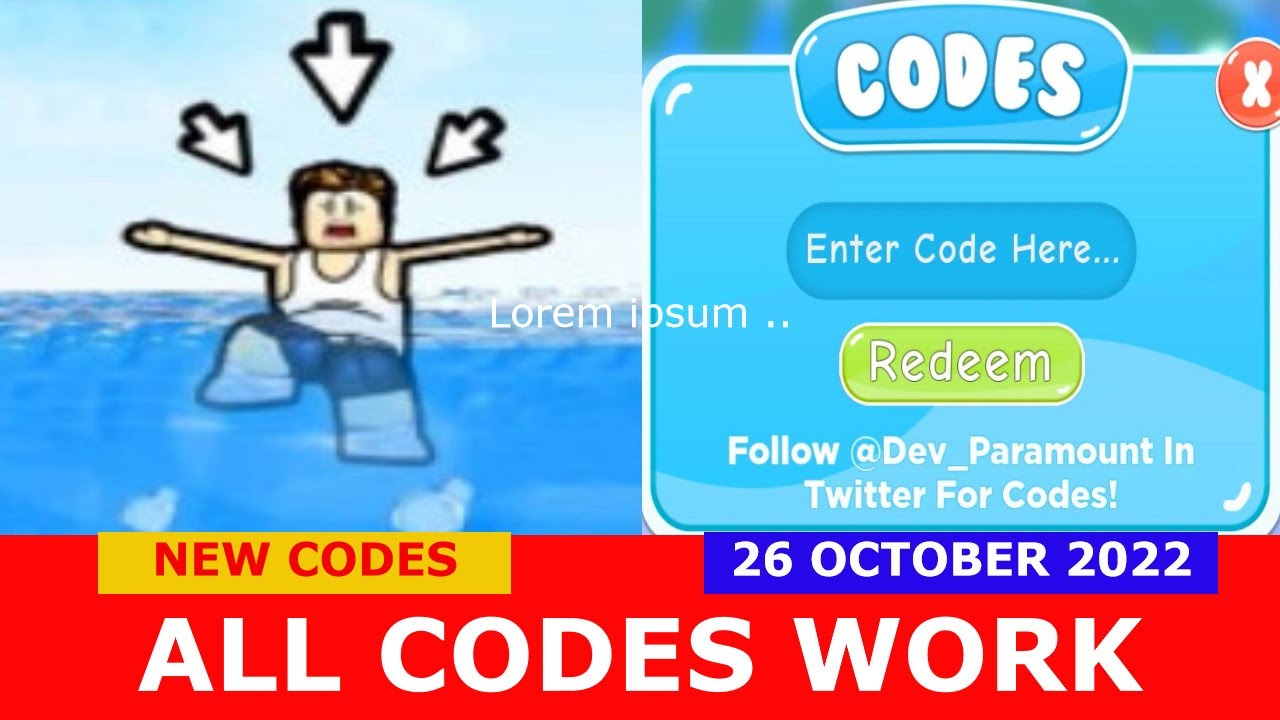 Swim Race Clicker Codes - EpicZ Studioz (December 2023) - Pro Game Guides